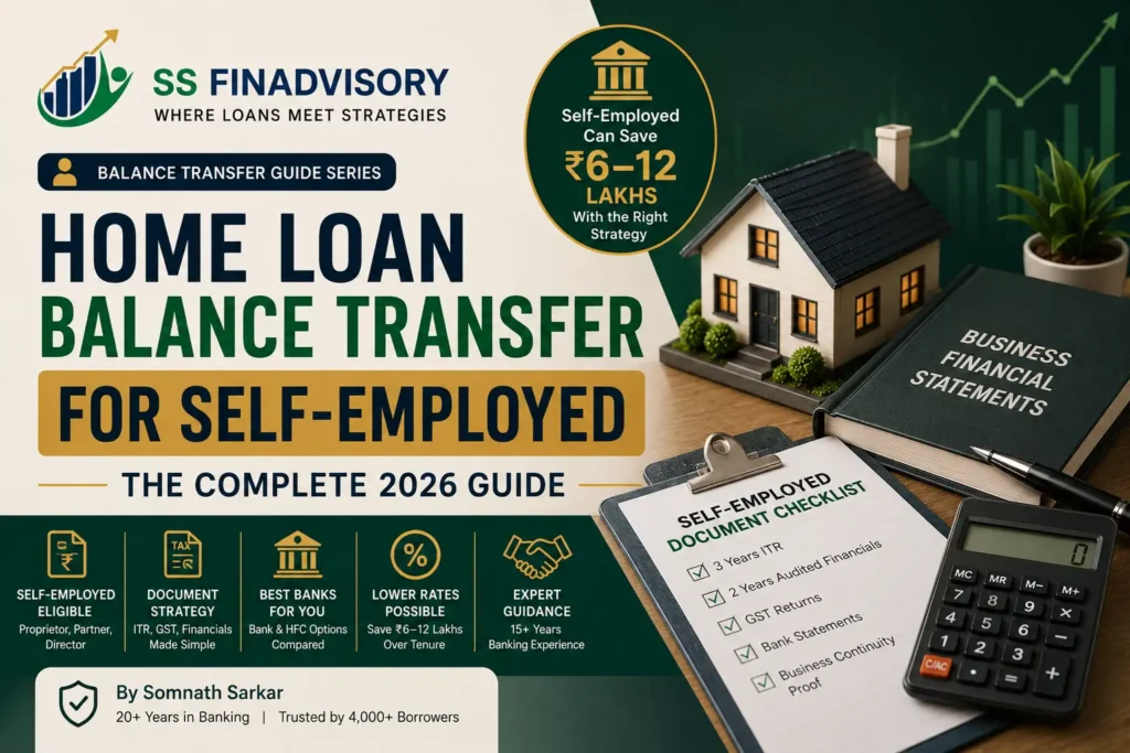 Home Loan Balance Transfer for Self-Employed