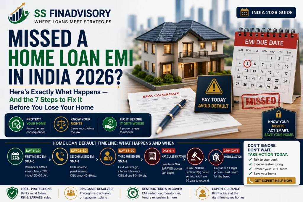 Missed Home Loan EMI